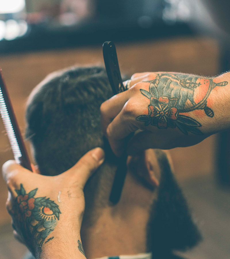 Haircut for men